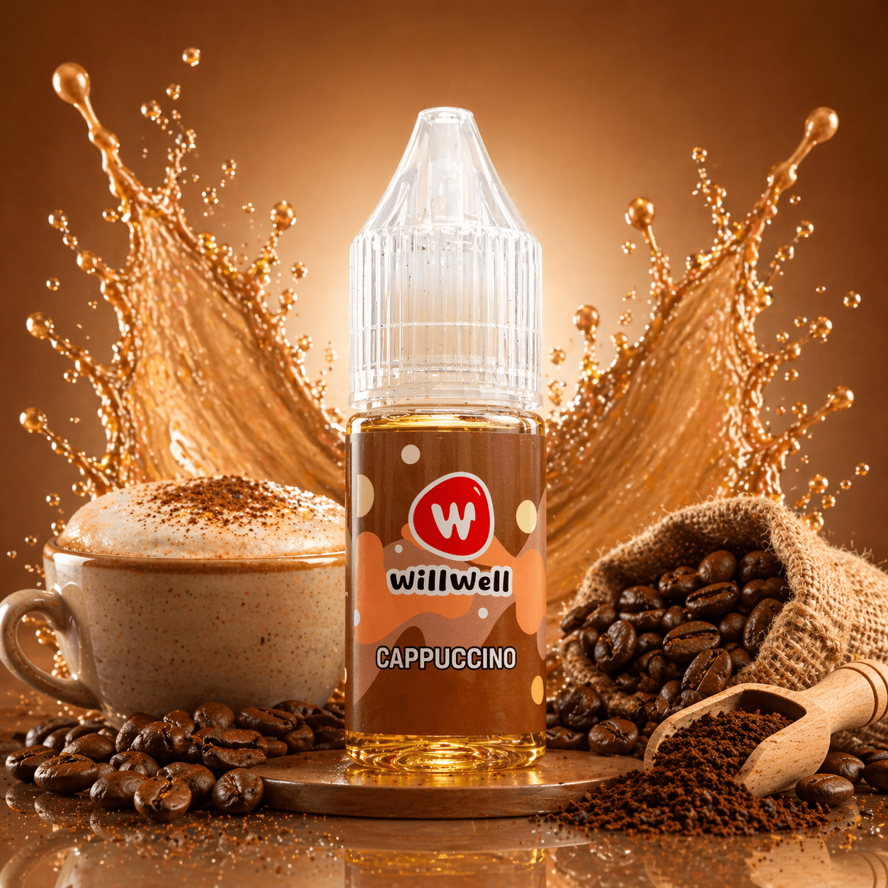 willwell juice (30) Cappuccino - Image 1