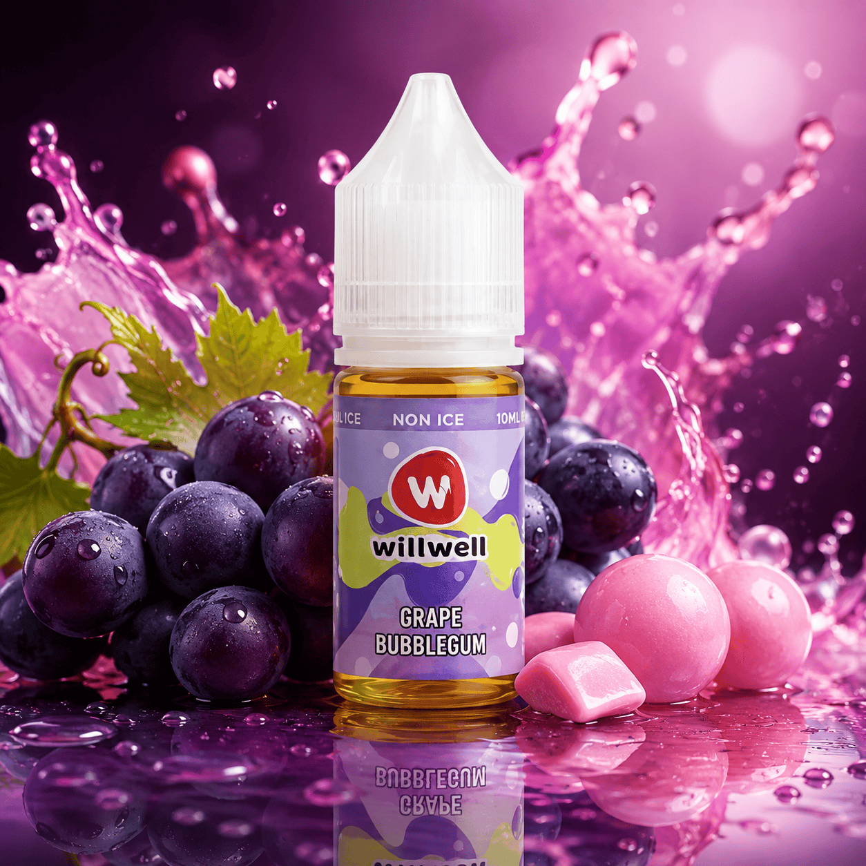 Willwell Non Ice (2) Grape Bubblegum — Non-Ice - Image 1