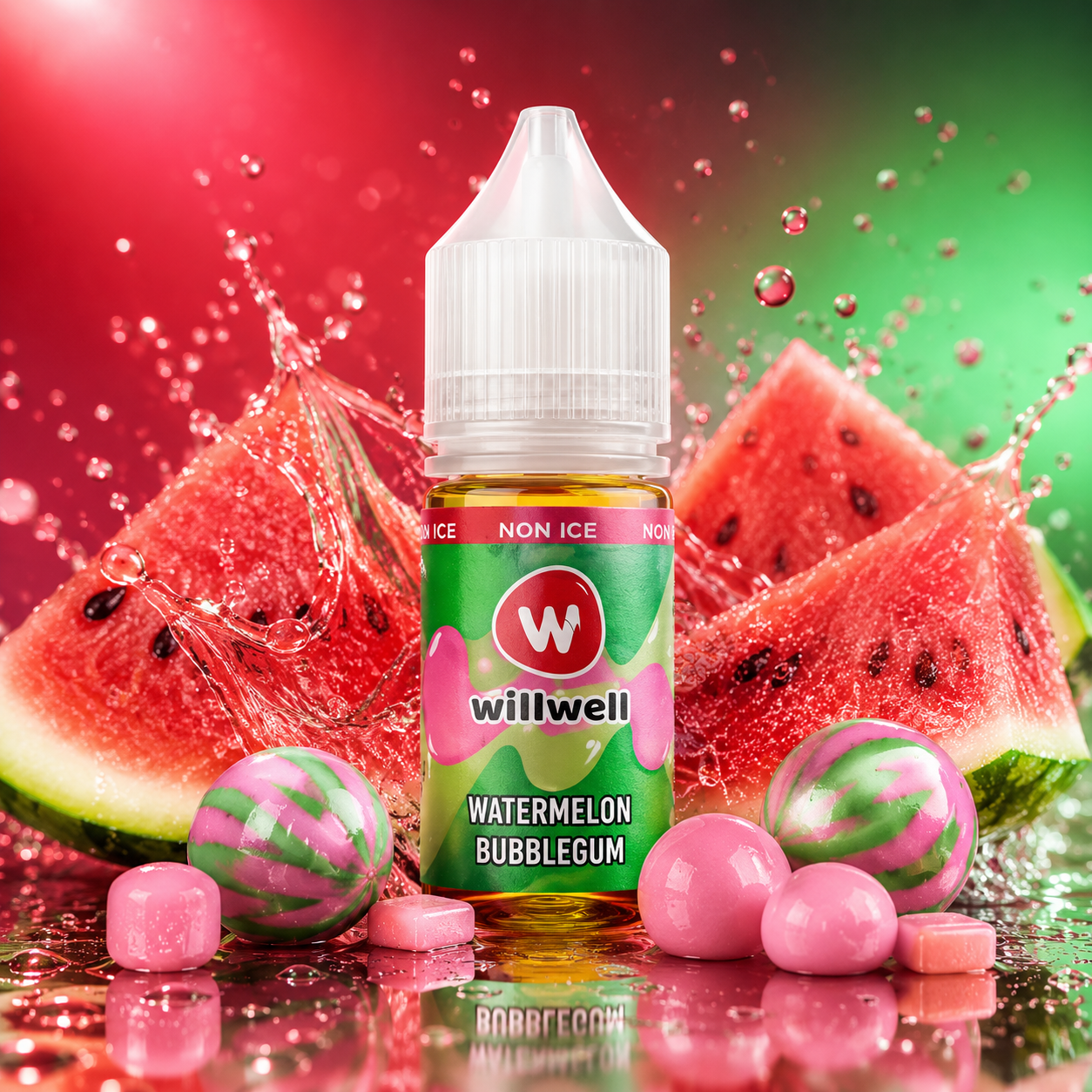 Willwell Non Ice (1) Watermelon Bubblegum — Non-Ice - Image 1